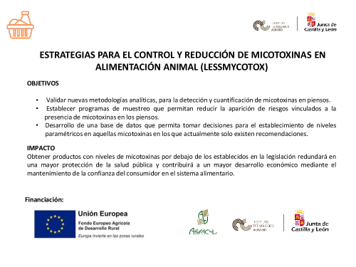 ESTRATEGIAS PARA EL CONTROL Y REDUCCIÓN DE MICOTOXINAS EN ALIMENTACIÓN ANIMAL (LESSMYCOTOX)